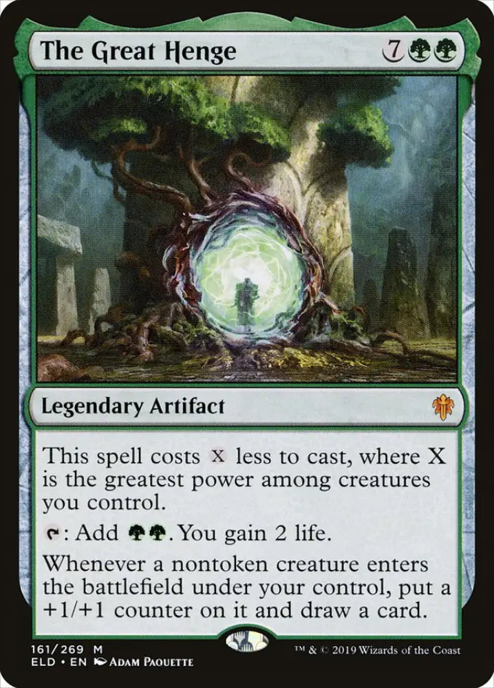 The Great Henge [Throne of Eldraine] - MTG Single