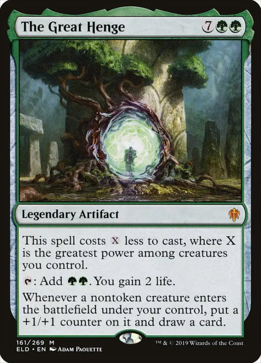 The Great Henge [Throne of Eldraine] - MTG Single