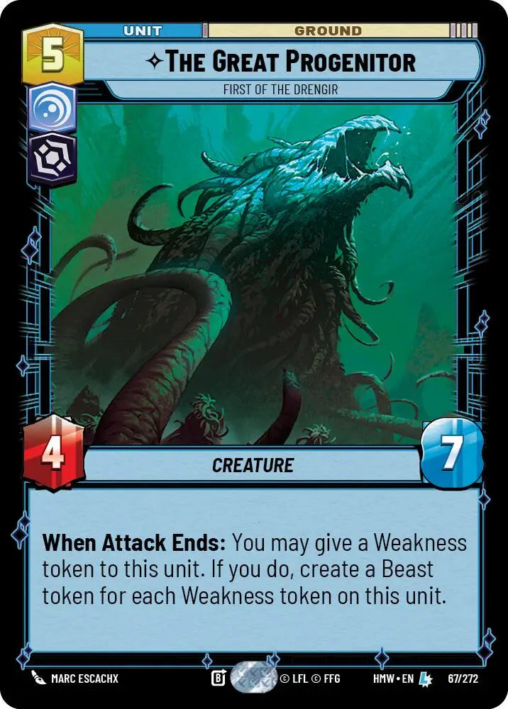 The Great Progenitor - First of the Drengir (67/272) [Homeworlds]