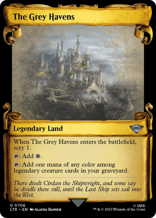 The Grey Havens [The Lord of the Rings: Tales of Middle-Earth Showcase Scrolls] - MTG Single