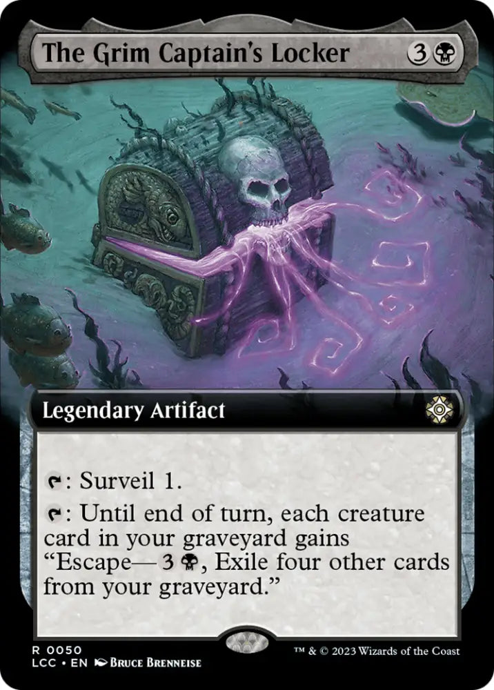 The Grim Captain’s Locker (Extended Art) [The Lost Caverns of Ixalan Commander] - MTG Single