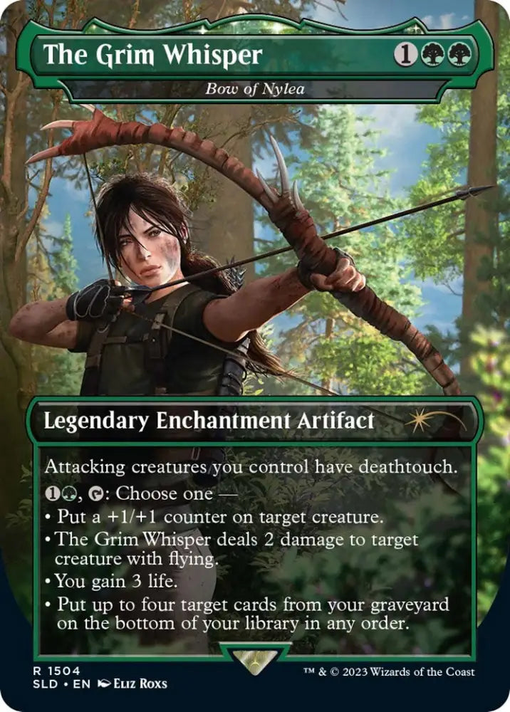 The Grim Whisper - Bow of Nylea [Secret Lair Drop Series] - MTG Single