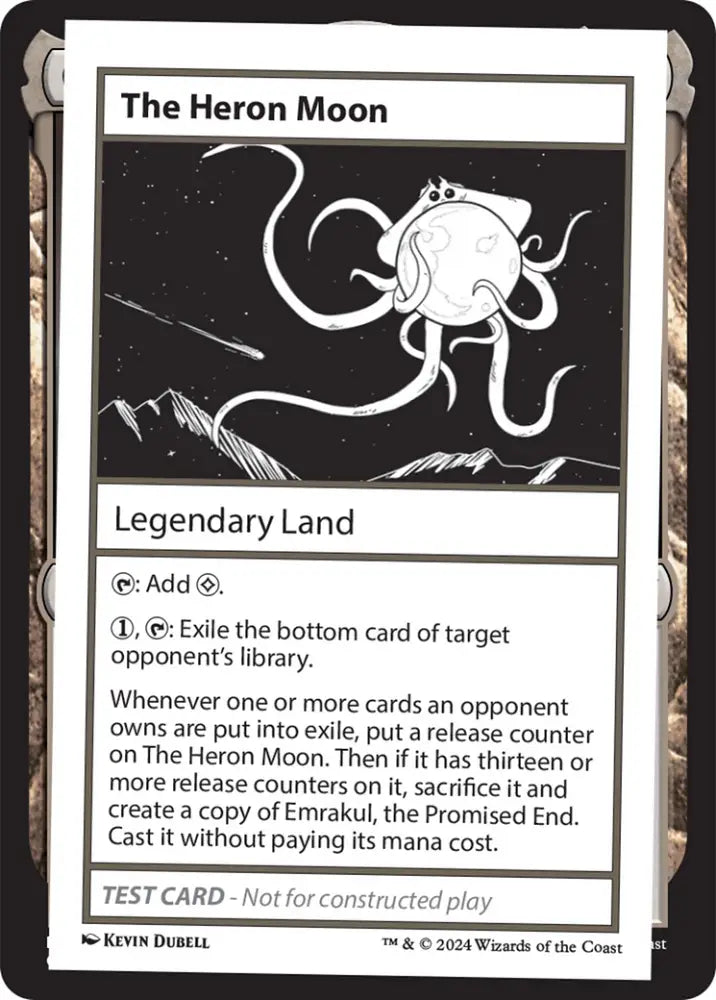 The Heron Moon [Mystery Booster 2 Playtest Cards] - MTG Single