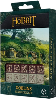 The Hobbit TCG 10xd6 Goblins Dice Set - Accessoire