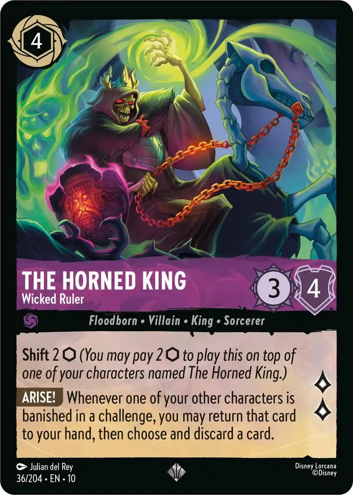 The Horned King - Wicked Ruler (36/204) [Whispers in the Well]