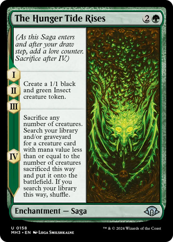 The Hunger Tide Rises [Modern Horizons 3] - MTG Single