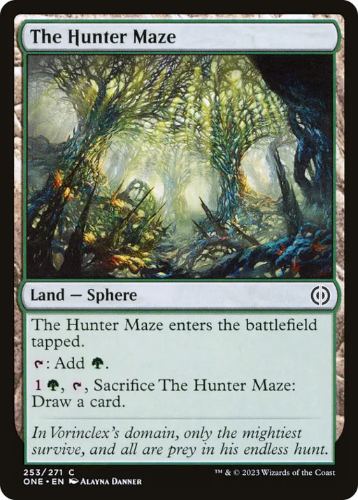 The Hunter Maze [Phyrexia: All Will Be One] - MTG Single
