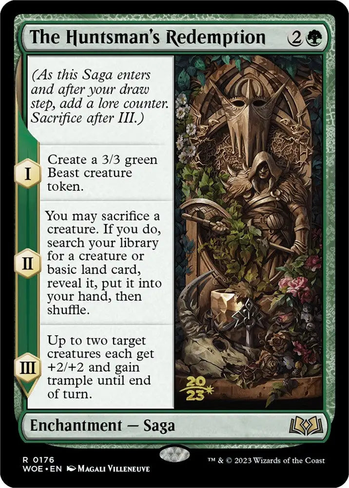 The Huntsman’s Redemption [Wilds of Eldraine Prerelease Promos] - MTG Single
