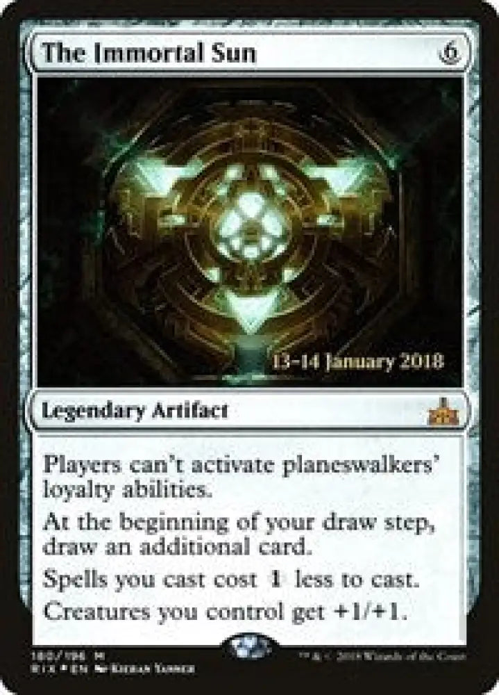 The Immortal Sun (180) [Prerelease Cards]