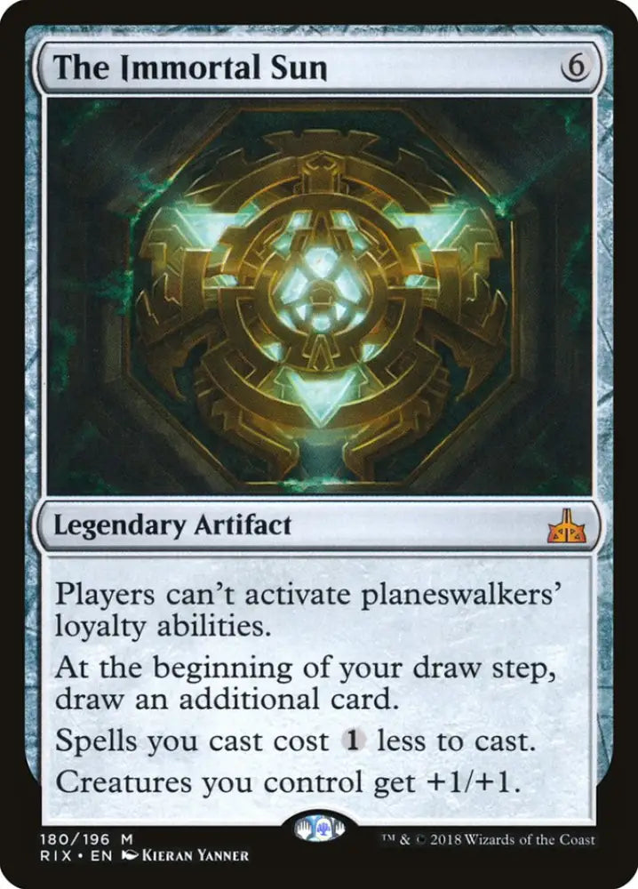 The Immortal Sun [Rivals of Ixalan] - MTG Single
