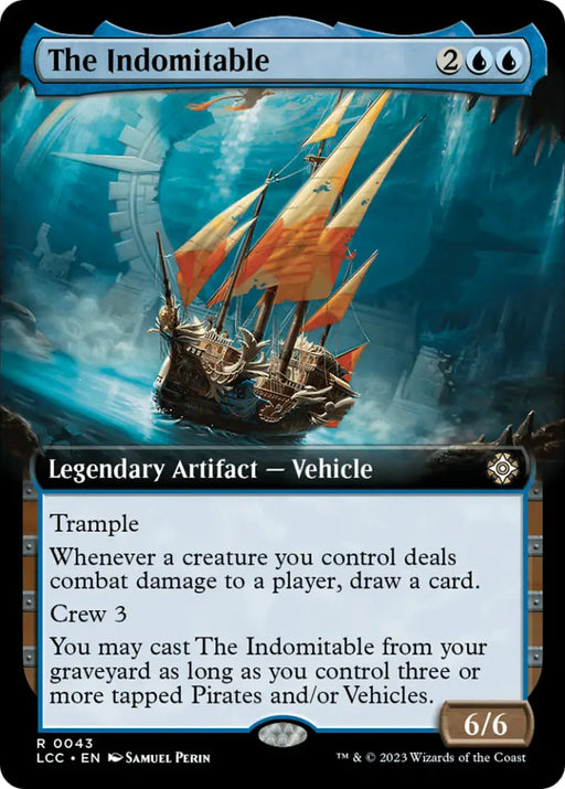 The Indomitable (Extended Art) [The Lost Caverns of Ixalan Commander] - MTG Single