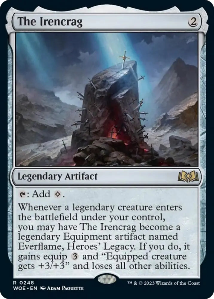 The Irencrag [Wilds of Eldraine] - MTG Single