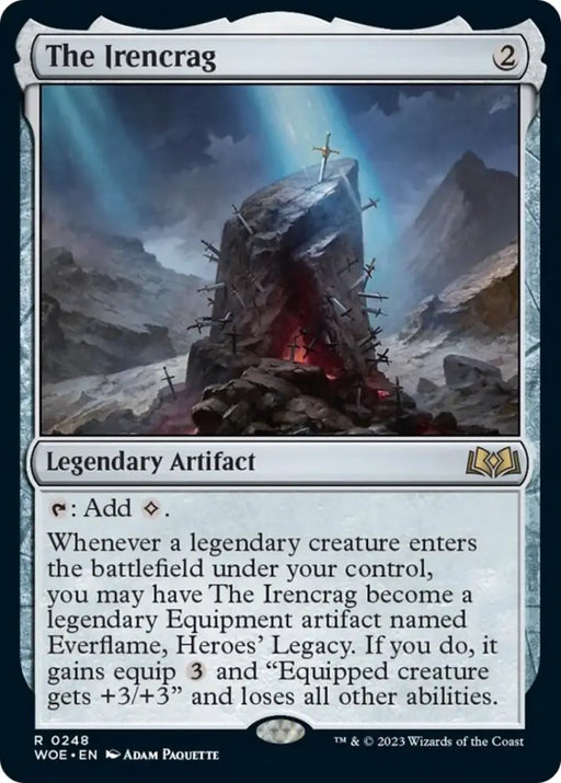 The Irencrag [Wilds of Eldraine] - MTG Single