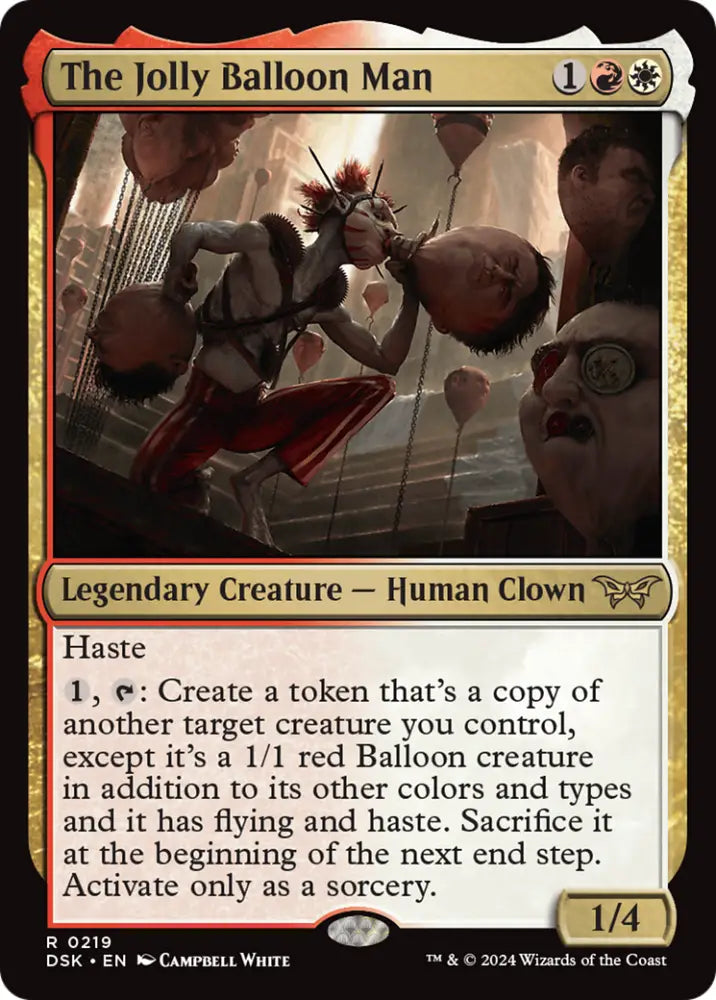 The Jolly Balloon Man [Duskmourn: House of Horror] - MTG Single