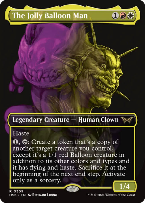 The Jolly Balloon Man (Showcase) [Duskmourn: House of Horror] - MTG Single