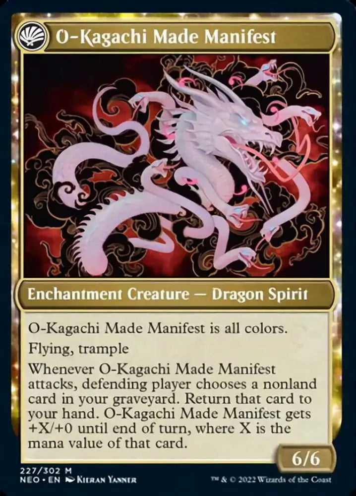 The Kami War // O-Kagachi Made Manifest [Kamigawa: Neon Dynasty] - MTG Single