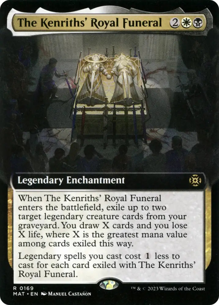 The Kenriths’ Royal Funeral (Extended Art) [March of the Machine: The Aftermath] - MTG Single