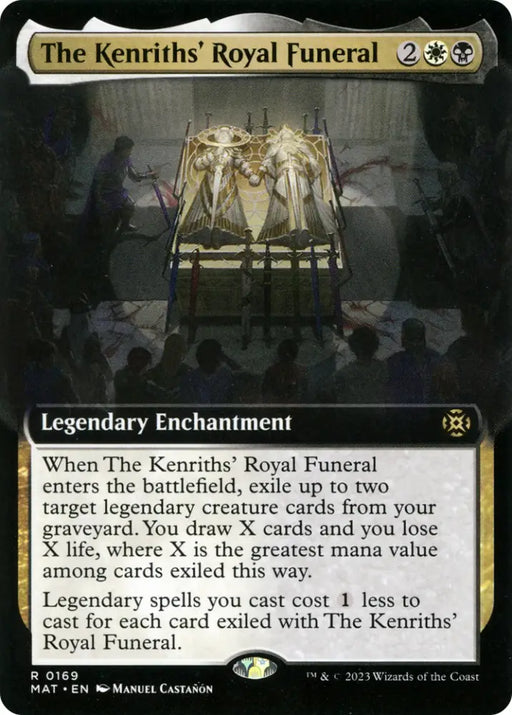 The Kenriths’ Royal Funeral (Extended Art) [March of the Machine: The Aftermath] - MTG Single