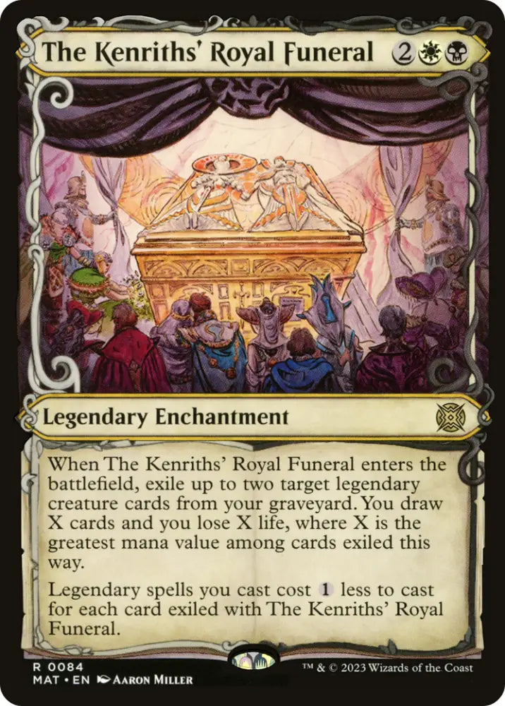 The Kenriths’ Royal Funeral (Showcase) [March of the Machine: The Aftermath] - MTG Single