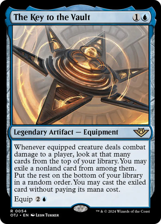 The Key to the Vault [Outlaws of Thunder Junction] - MTG Single