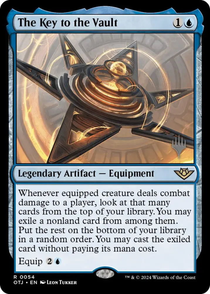 The Key to the Vault (Promo Pack) [Outlaws of Thunder Junction Promos] - MTG Single