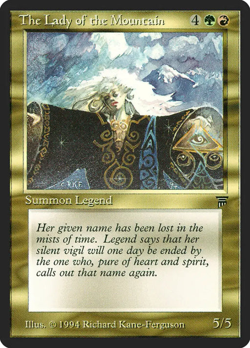 The Lady of the Mountain [Legends] - MTG Single