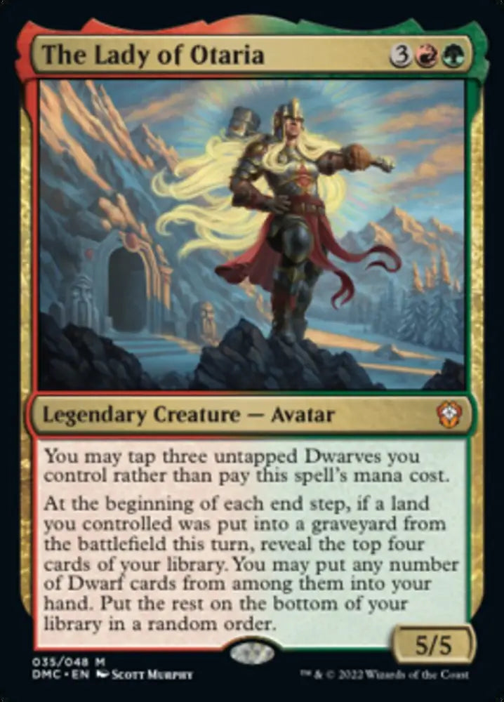The Lady of Otaria [Dominaria United Commander] - MTG Single