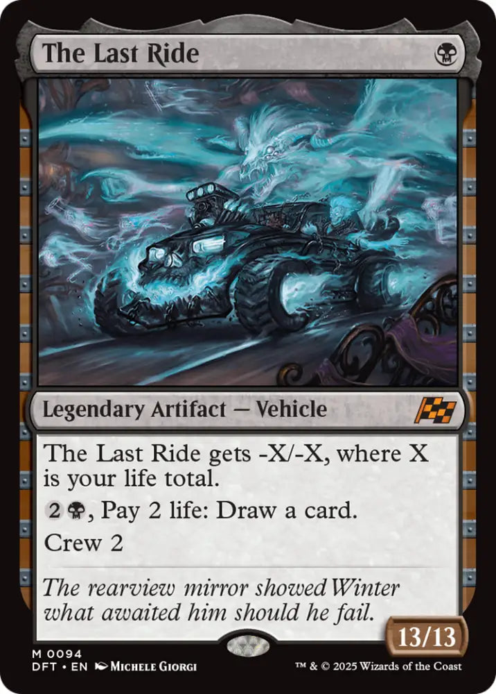 The Last Ride [Aetherdrift] - MTG Single