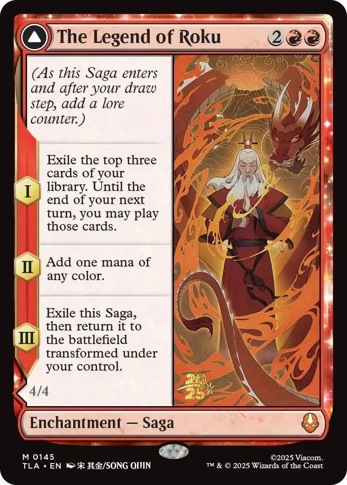 The Legend of Roku (145) [Prerelease Cards]