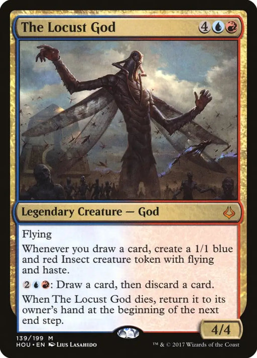 The Locust God [Hour of Devastation] - MTG Single