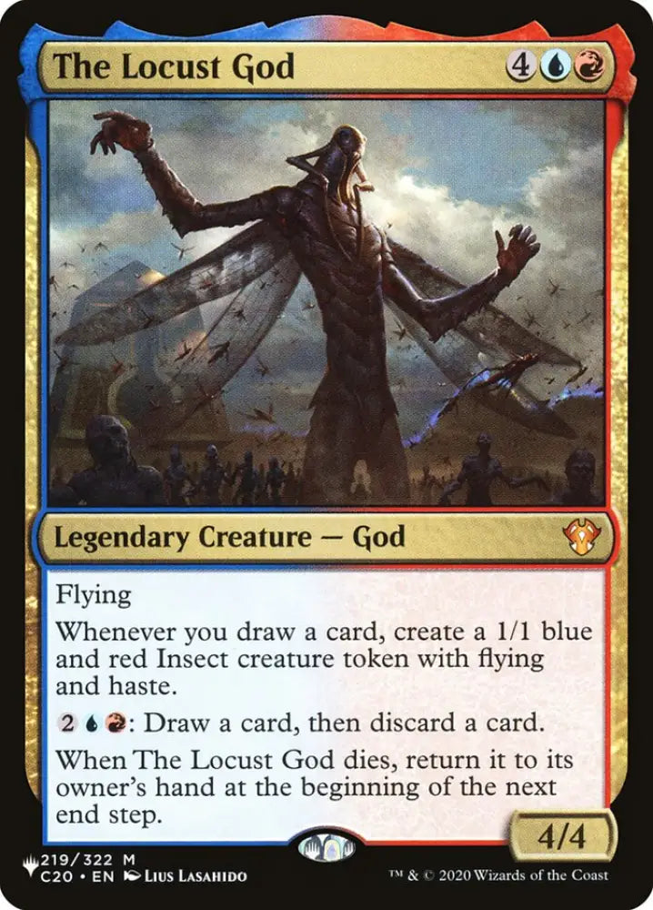 The Locust God [Secret Lair: Heads I Win Tails You Lose] - MTG Single