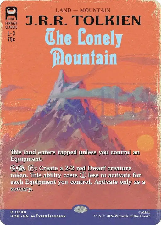 The Lonely Mountain (Borderless) (0248) [The Hobbit]