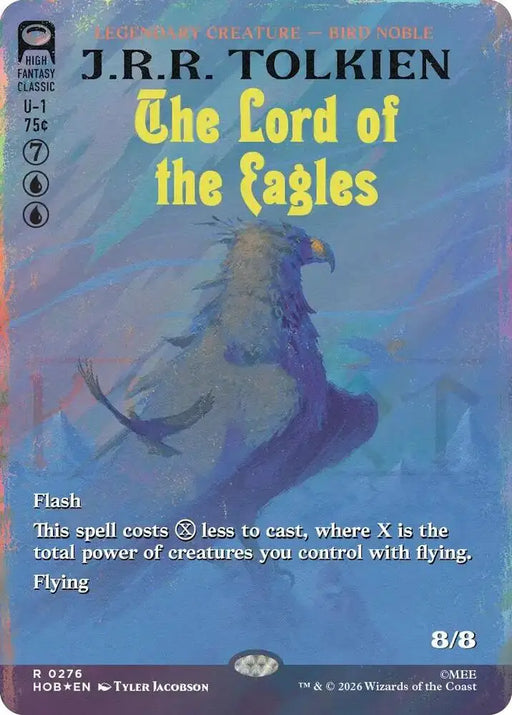The Lord of the Eagles (Borderless) (Surge Foil) (276) [The Hobbit]