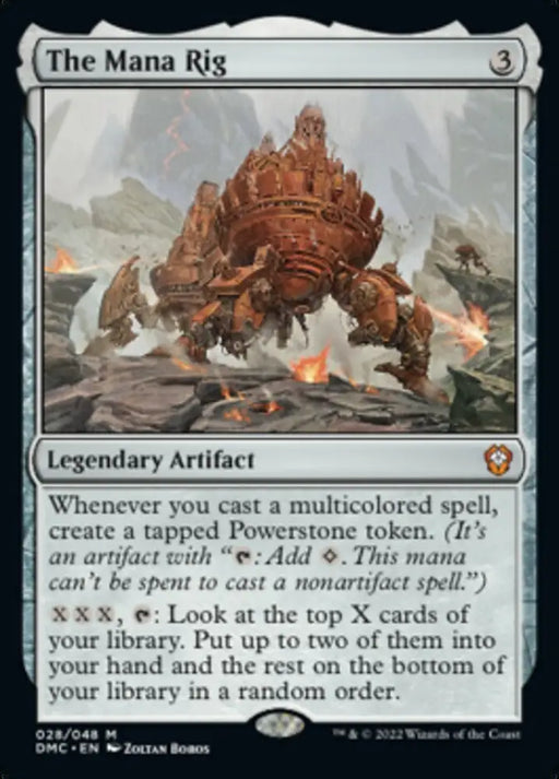 The Mana Rig [Dominaria United Commander] - MTG Single