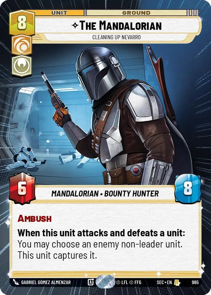 The Mandalorian - Cleaning up Nevarro (Hyperspace Foil) (965) [Secrets of Power]