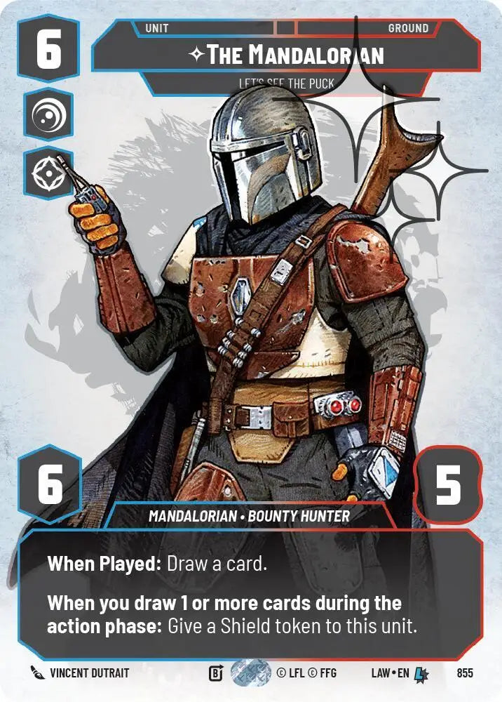 The Mandalorian - Let's See The Puck (Prestige Foil) (855) [A Lawless Time]