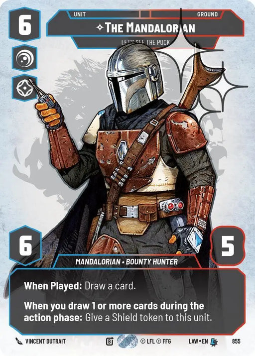 The Mandalorian - Let's See The Puck (Prestige Foil) (855) [A Lawless Time]