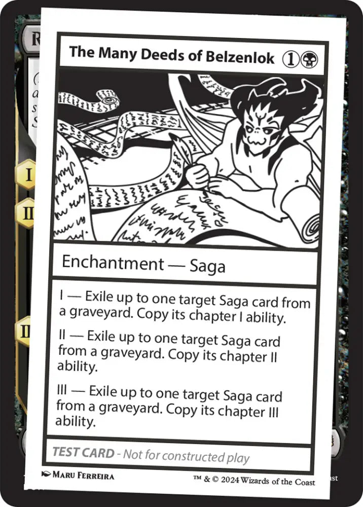 The Many Deeds of Belzenlok [Mystery Booster 2 Playtest Cards] - MTG Single