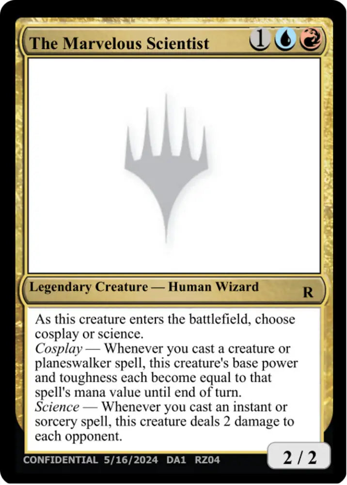 The Marvelous Scientist [Unknown Event] - MTG Single