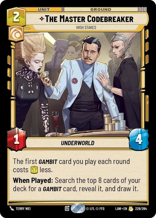 The Master Codebreaker - High Stakes (229/264) [A Lawless Time]