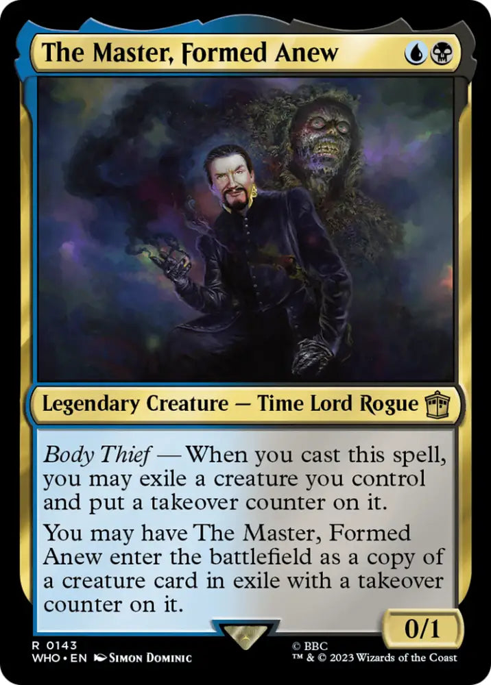 The Master Formed Anew [Doctor Who] - MTG Single