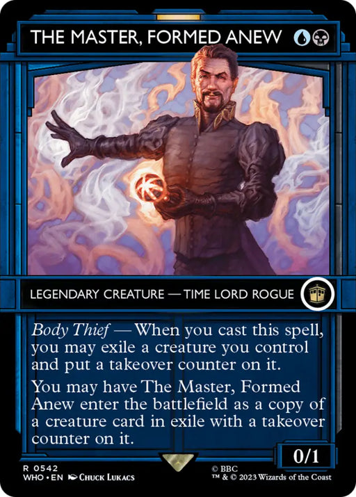 The Master Formed Anew (Showcase) [Doctor Who] - MTG Single