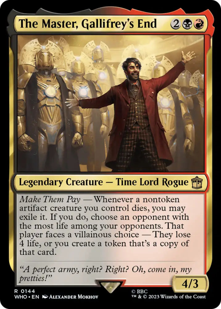 The Master Gallifrey’s End [Doctor Who] - MTG Single