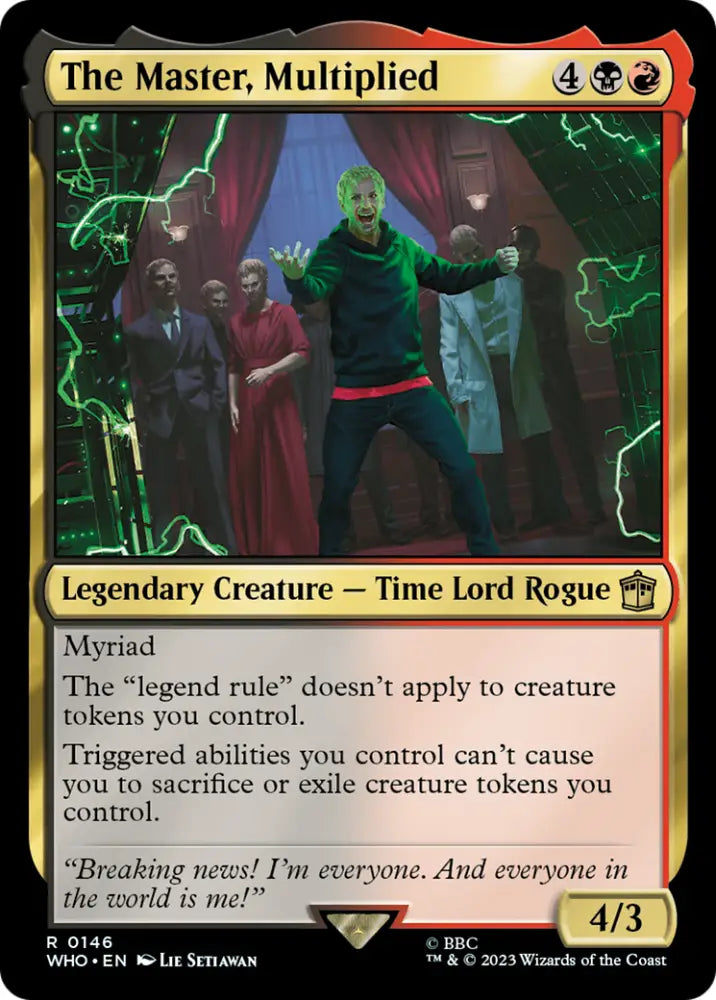 The Master Multiplied [Doctor Who] - MTG Single