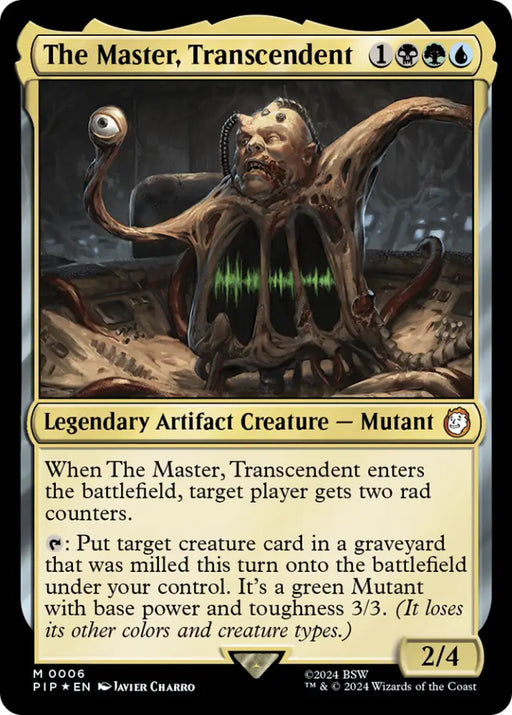 The Master Transcendent [Fallout] - MTG Single