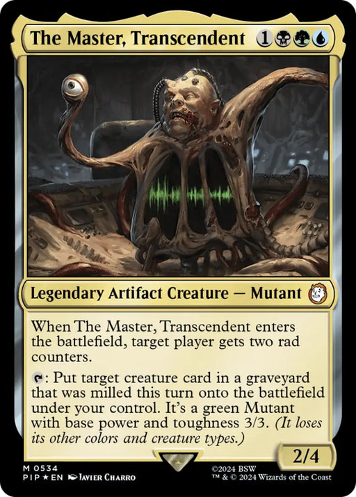 The Master Transcendent (Surge Foil) [Fallout] - MTG Single
