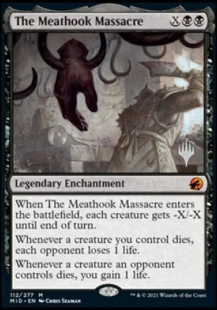 The Meathook Massacre (Promo Pack) [Innistrad: Midnight Hunt Promos] - MTG Single