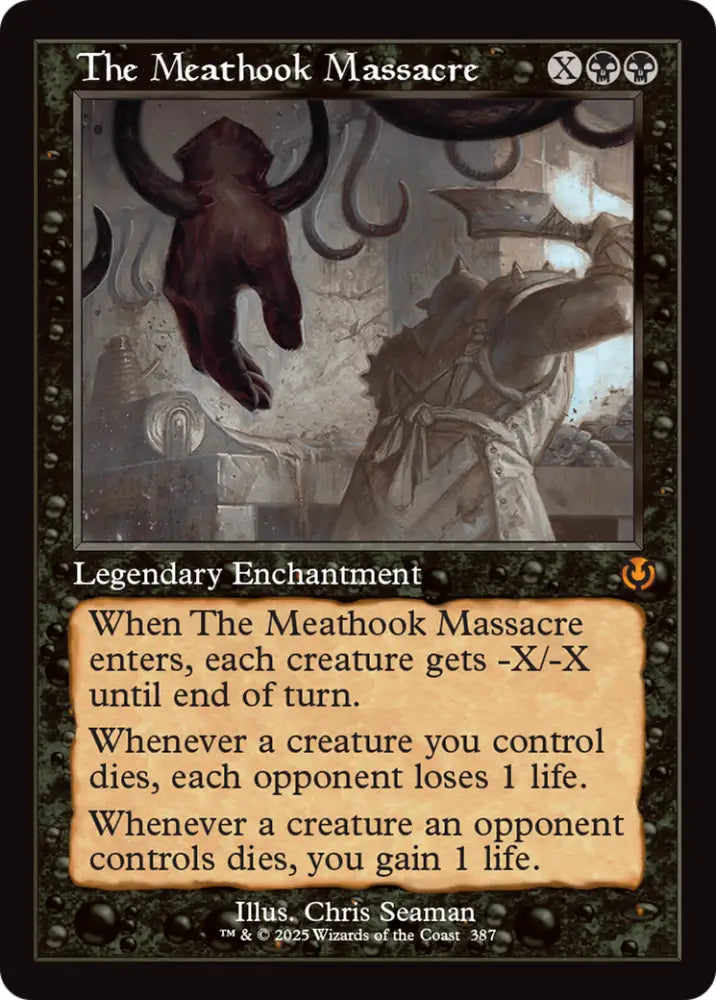 The Meathook Massacre (Retro Frame) [Innistrad Remastered] - MTG Single
