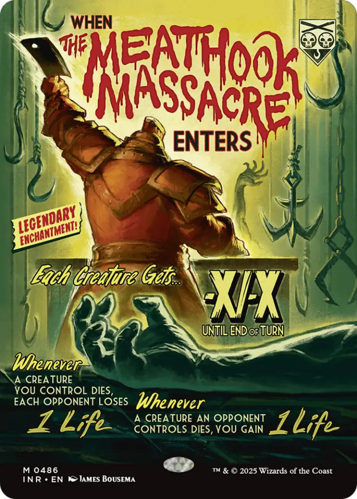 The Meathook Massacre (Showcase) [Innistrad Remastered] - MTG Single