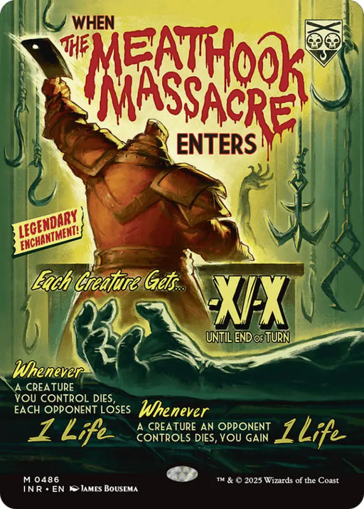 The Meathook Massacre (Showcase) [Innistrad Remastered] - MTG Single